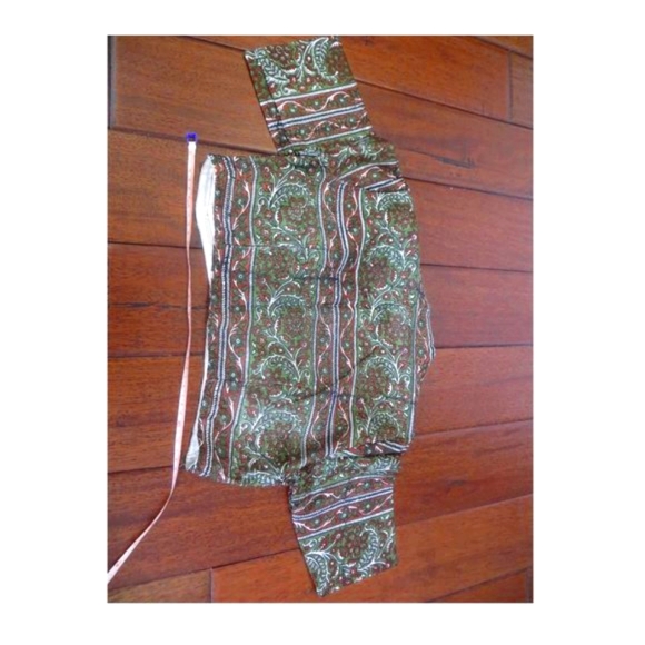 traditional print sari / fabric - Picture 3 of 4